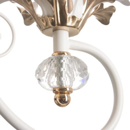 Bra "Liolet" E14 40W white-gold 20x25x13 cm-5