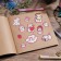 Paper stickers "Cute cat", 14 × 21 cm