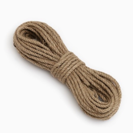 Rope jute twisted 6 mm, elbow (20m)