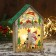 Figure New Year's light "Fun at the New Year tree" 15x18 cm