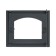 Top-6AC, Rubtsovsk, 282x240x30 mm, glass, thermogminur door