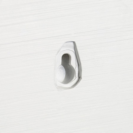 Wall deaf "Mack", 13.5 x 15 cm, white-4