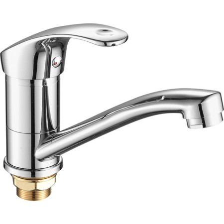 Fashun A4521-2 kitchen mixer, single-leaf, 40 mm cartridge, brass, chrome