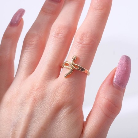 Ring "Snake" mini, color gold, dimensionless-1