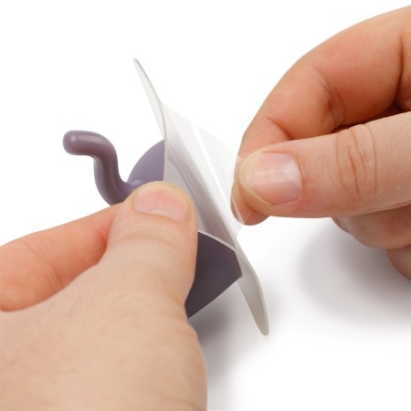 Self -adhesive hook CAPPIO MUMURING, one -rOC, purple-4