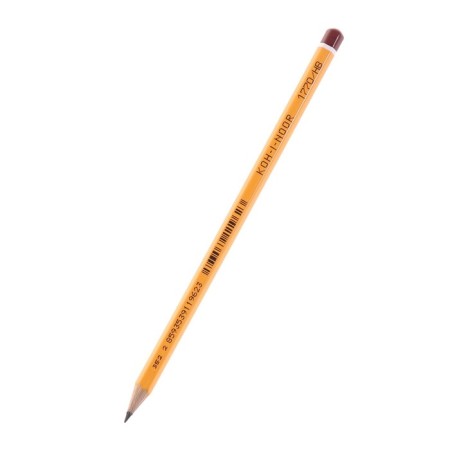 Chernographic pencil Koh-I-Noor 1770 HB Black Sun, faceted-3