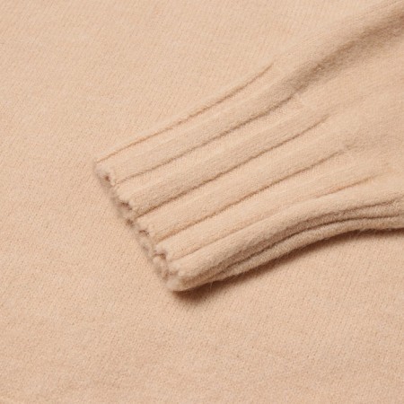 Women's sweater, beige color, one size (46-50)-3
