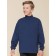 Sweatshirt for boys, height 152 cm, dark blue color