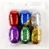 A set of decorative ribbons with sparkles, length 10 m, color mix, set 6 pcs.