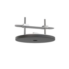 The base of the ceiling drowned Mantra Floron, 60 mm, the color is black
