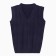 School vest for a boy, blue color, height 152-158 cm