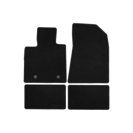 Rugs in the ECONOM salon for Changan UNI-V 2022- Sedan, 4 pcs, textiles