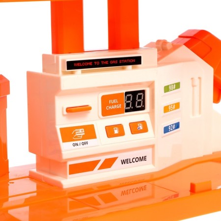 Parking "Building Station", with a display, light and sound-9