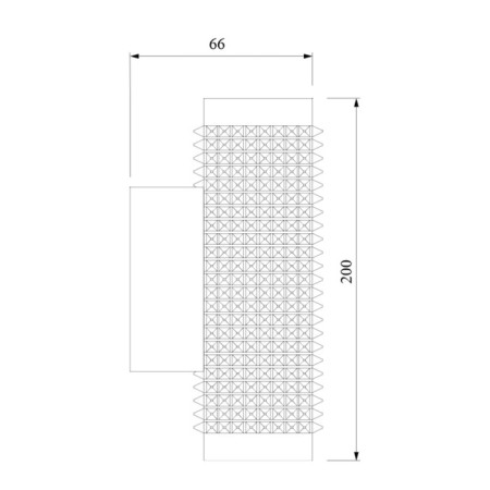 Interior backlight Elektrostandard, Spike Gu10 100x60x200 mm, IP20, silver color-2