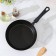 Flot Dilan Promo, D = 24 cm, plastic handle, anti -stick coating, burgundy color
