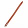 Leather collar on synthetic winterizer, dimensionless, 54 x 2.5 cm, Osh 19-47 cm, orange