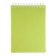 Notepad A6, 80 sheets of a cage, on the crest of Line Neon Yellow, plastic cover, micropercitual for separation