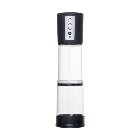 Automatic pump for the penis Sexus Men Expert Andreas, ABS plastic, black, 28 cm-1