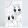 Picture on numbers for children "Monsters-Druzia", ​​20 x 30 cm