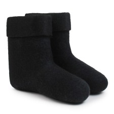 Boots (boots) men's with bending color Black, river 46 (33)