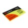 Block with a sticky edge Lamark Neon, 127 × 76 mm, 100 sheets, bright yellow