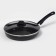 Pan Consul, D = 26 cm, plastic handle, glass cover, anti -stick coating, black color