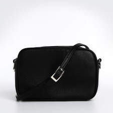 Women's bag over the shoulder Textura, small size, black color