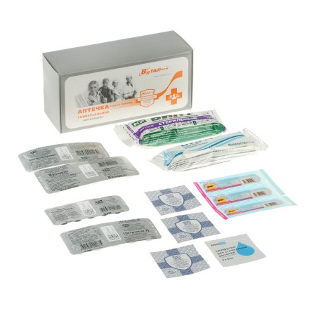 First aid of first aid individual vitalfarm, universal, cardboard case
