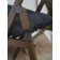 Pillow for Black chair, size 40x40 cm, 2 pcs