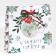 Package Gift New Year Laminated Square "Forest", 30 x 30 x 12 cm, new year