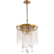 Crystal Crystal Smira 8xe14 40W, size 40x40x64-100 cm, bronze color