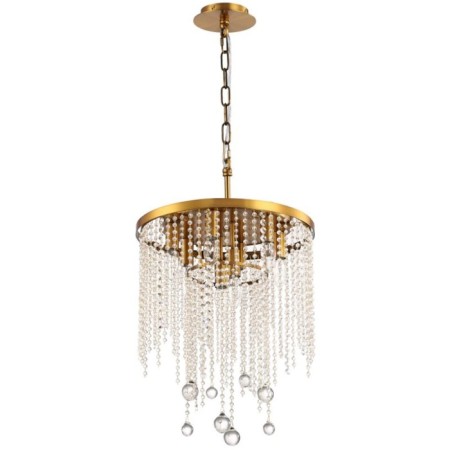 Crystal Crystal Smira 8xe14 40W, size 40x40x64-100 cm, bronze color