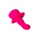 Love Magic massager, silicone, pink, 12 cm