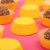 Baking shape yellow, 3.5 x 2 cm