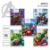 Notebook in a line of 18 sheets, 5 types of mix, cover coated cardboard, avengers