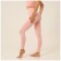Sports legins, p. S, the color is light pink