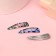 Invisibility for hair "Selena" (set of 6 pcs) Forest fairy tale, 4.5 cm, mix