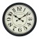 Wall clock, series: interior, "carat", d-51 cm