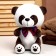 Soft toy "Panda in a butterfly"
