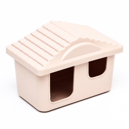 Mini cell for rodents "Pijon" No. 1, equipped, 27 x 15 x 13 cm, beige-12