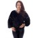 Female jumper, size 46, black color