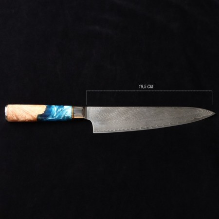 Paladium knife-chef, 19.5 cm, Damaskaya steel VG-10-1