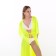 Tuniki beach female, light green color, size 50