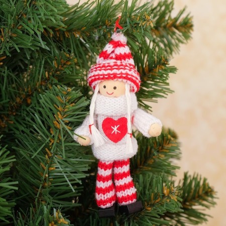 S suspended toy "Doll with heart", mix-2