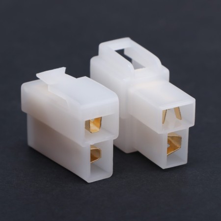 Car connector, dj7021-6.3-11/21, 2 contacts, set 10 pcs-2