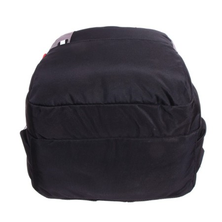 Youth backpack 45 x 32 x 23 cm, ergonomic back, laptop compartment, Grizzly 330, black/gray RU-330-1_1-6