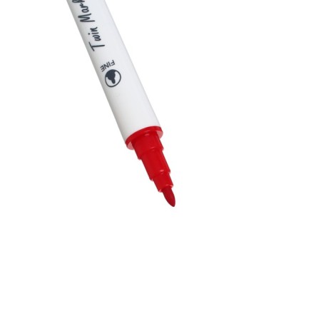 A set of markers 12 colors, bilateral, bullet and mowing tips-4
