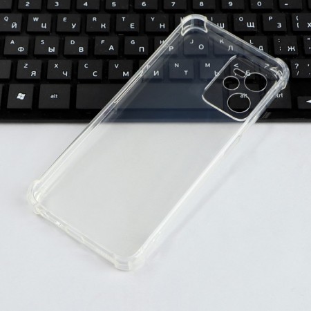 Ibox Crystal case, for Realme C35, silicone, anti -suggestion, transparent phone-2