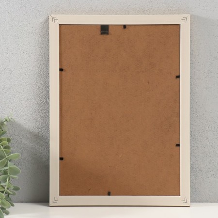 Photo frame Plastic format A4 "Format for the skin with stitches" silver-goldenoto 1.5x24.6x3.3 cm 1049473-2