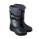 Male boots from an EVA with a combined top, up to -30 ° C, size 43-44, gray color + black